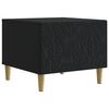 vidaXL Sofabord Sort 50 x 49 x 40 cm Konstrueret tr&aelig;