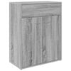 vidaXL sk&aelig;nk 60x30x75 cm konstrueret tr&aelig; gr&aring; sonoma-eg