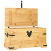 vidaXL opbevaringskiste Corona-serien 91x49,5x47 cm mexicansk fyrretr&aelig;