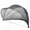 vidaXL Pool Dome 500 x 500 x 236 cm 185T polyester med PU-bel&aelig;gning