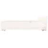 vidaXL sengeramme med skuffer 180x200 cm Super King hvid