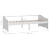 vidaXL 3-personers daybed 90x200 cm massivt fyrretræ