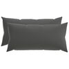 vidaXL Pudebetr&aelig;k 2 pcs HEERLEN Antracit 40 x 80 cm Polyester
