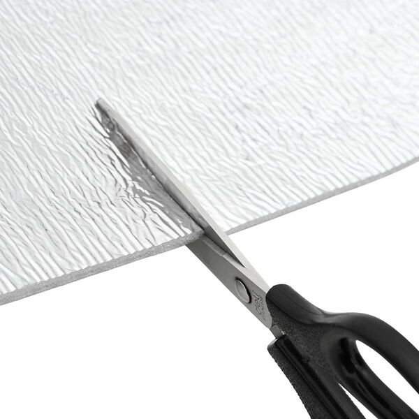 vidaXL Radiator varmereflektor S&oslash;lv 15 x 1 m Polyethylen