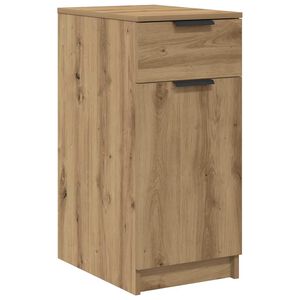 vidaXL skrivebord 33x50x75 cm konstrueret tr&aelig; kunsteg