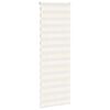 vidaXL zebragardin marmorbeige 80x230 cm stofbredde 75,9 cm polyester