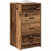 vidaXL Sideboard Gammelt træ 40 x 41 x 75 cm Konstrueret træ