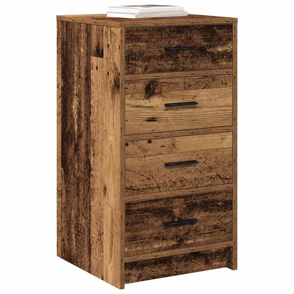 vidaXL Sideboard Gammelt træ 40 x 41 x 75 cm Konstrueret træ