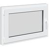 vidaXL K&aelig;ldervindue RISOR 90 x 70 cm PVC og glas Antracit