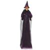 vidaXL H&aelig;ngende Halloween talende heks Lilla 216 x 125 cm Polyester