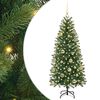 vidaXL Kunstigt juletr&aelig; Gr&oslash;n 150 cm PE og PVC
