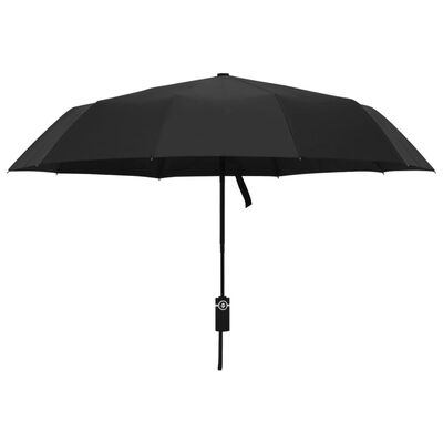 vidaXL paraply 104 cm automatisk åbning og lukning sort