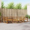 vidaXL Udend&oslash;rs sofagruppe 7 pcs Naturfarvet Massivt Akacietr&aelig;