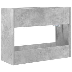vidaXL Parasolfod Beton Gr&aring; 65 x 24 x 50 cm Konstrueret tr&aelig;