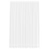 vidaXL Lace Gardin Hvid 300 x 300 cm Polyester