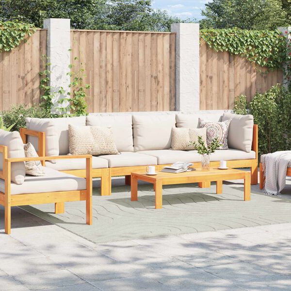 vidaXL Omr&aring;det&aelig;pper Firkantet PALMERAS Gr&oslash;n 240 x 240 cm Polyester