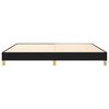 vidaXL Boxspring sengeramme 200x200 cm stof sort