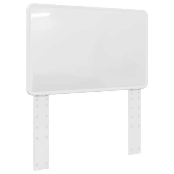 vidaXL Hovedg&aelig;rde Gloss Hvid 75 cm Konstrueret tr&aelig;