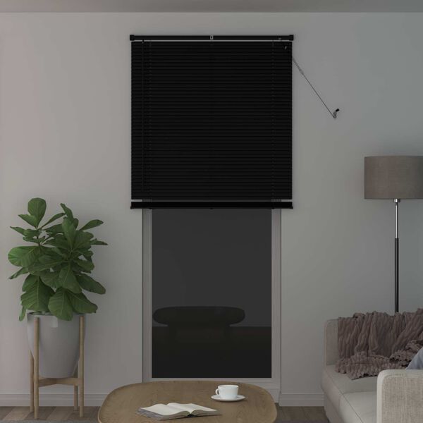 vidaXL Persienner Sort 213 x 80 cm PVC