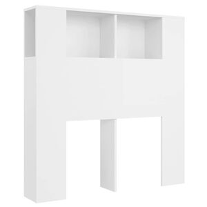 vidaXL sengegavlskab hvid 100x18,5x102,5 cm