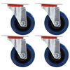 vidaXL drejehjul 4 stk. 75 mm