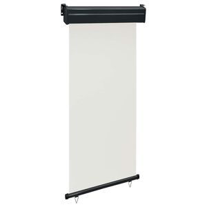 vidaXL sidemarkise til altan 105x250 cm cremefarvet