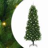 vidaXL Juletr&aelig; med 300 LED'er med stativ Gr&oslash;n 240 cm PE