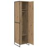vidaXL Warderobe 2 pcs Artisan eg 50 x 50 x 200 cm Konstrueret tr&aelig;