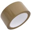 vidaXL pakketape 72 stk. 48 mm x 66 m brun