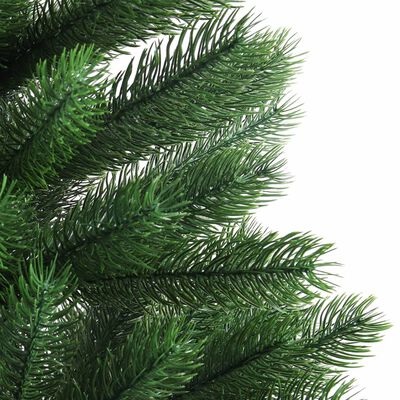 vidaXL kunstigt juletræ med lys 65 cm grøn