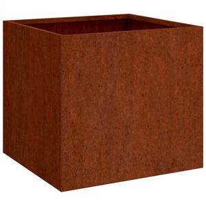 vidaXL plantekasse 32x30x29 cm cortenst&aring;l