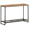 vidaXL konsolbord 110x35x75 cm massivt akacietr&aelig;