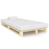 vidaXL palleseng massivt fyrretr&aelig; 120 x 200 cm