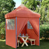 vidaXL Party Tent Terrakotta 200 x 200 x 306 cm Oxford stof
