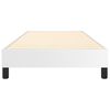 vidaXL Boxspring sengeramme 90x200 cm kunstlæder hvid