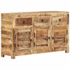 vidaXL sk&aelig;nk 110x30x65 cm massivt mangotr&aelig;