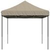 vidaXL Party Tent Gr&aring;brun 279 x 410 x 315 cm Oxford stof