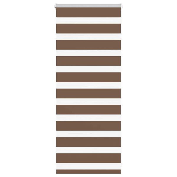 vidaXL zebragardin brun 60x100 cm stofbredde 55,9 cm polyester