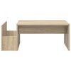 vidaXL Sofabord Sonoma eg 90 x 45 x 35 cm Konstrueret tr&aelig;