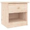 vidaXL sengebord ALTA 41x35x41 cm massivt fyrretr&aelig;