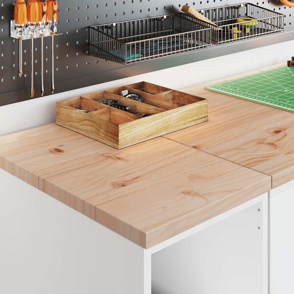 vidaXL skabe til garagen 2 stk. konstrueret tr&aelig; hvid