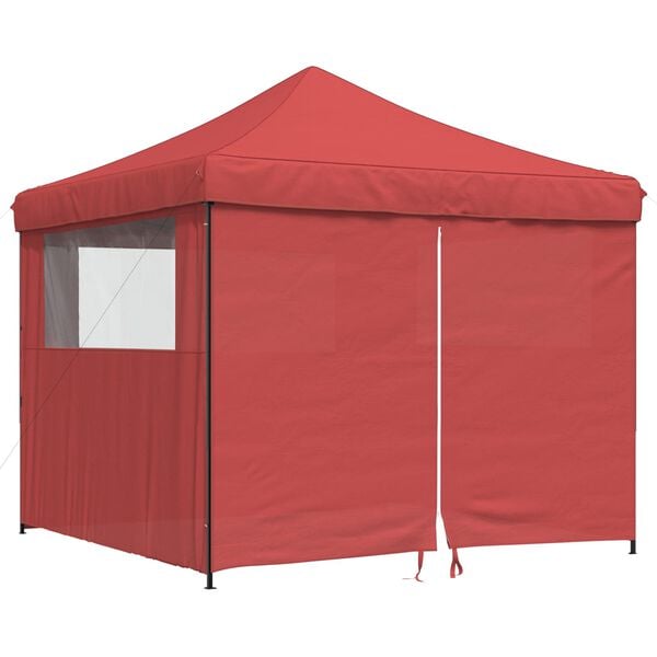 vidaXL Party Tent Bordeaux 292 x 292 x 315 cm Oxford stof