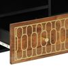 vidaXL tv-bord 100x33x46 cm massivt mangotræ