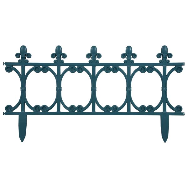 vidaXL pl&aelig;nekanter 16 stk. 10 m PP gr&oslash;n