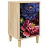 vidaXL Natskab KIEL Sonoma-eg 36 x 33 x 60 cm Konstrueret tr&aelig;