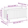 vidaXL plantekasse med for 99,5x38x50 cm massivt akacietr&aelig;