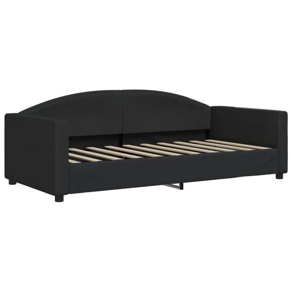 vidaXL daybed 90x190 cm stof sort