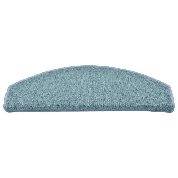 vidaXL trappem&aring;tter 30 stk. 65 x 24 x 4 cm havbl&aring; halvrunde store