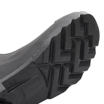 vidaXL gummistøvler med udtagelige strømper str. 43 PVC sort