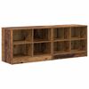 vidaXL Sengeskab 2 pcs Gammelt tr&aelig; 66 x 33 x 48 cm Konstrueret tr&aelig;